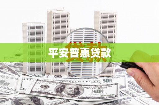 乐东平安普惠贷款