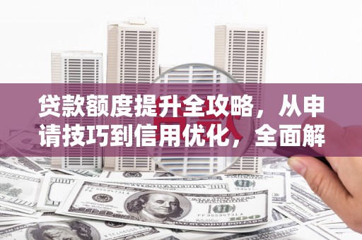 乐东贷款额度提升全攻略，从申请技巧到信用优化，全面解析