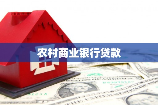 乐东农村商业银行贷款