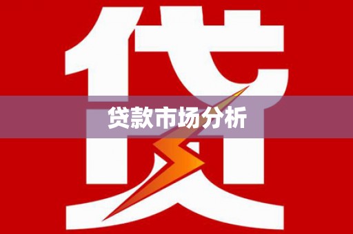 乐东贷款市场分析