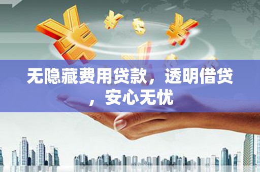 乐东无隐藏费用贷款，透明借贷，安心无忧