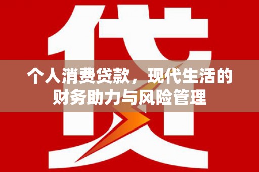 乐东个人消费贷款,现代生活的财务助力与风险管理 乐东个人消费贷款,现代生活的财务助力与风险管理
