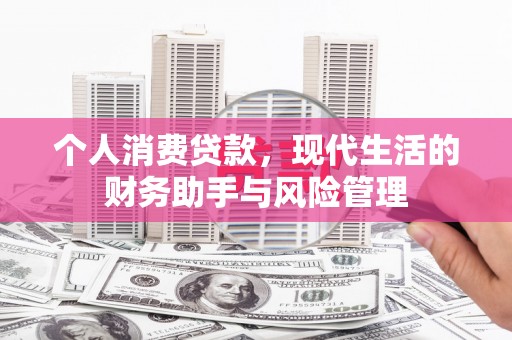 乐东个人消费贷款，现代生活的财务助手与风险管理