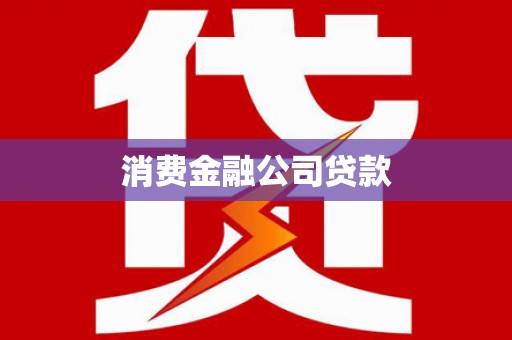 乐东消费金融公司贷款