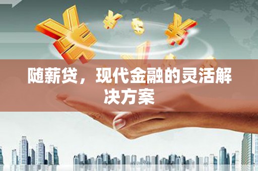 乐东随薪贷，现代金融的灵活解决方案