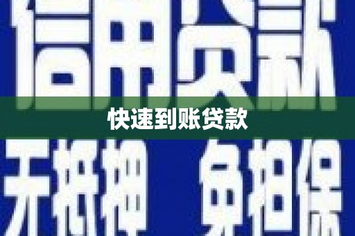 乐东快速到账贷款