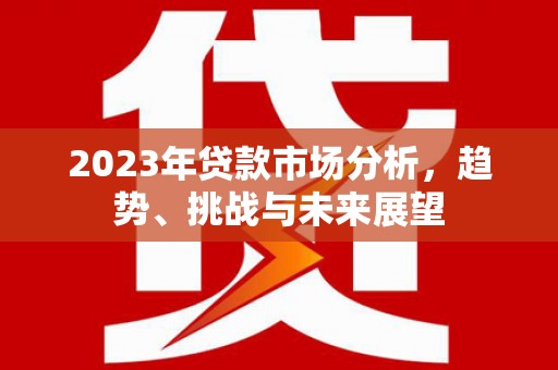 乐东2023年贷款市场分析，趋势、挑战与未来展望