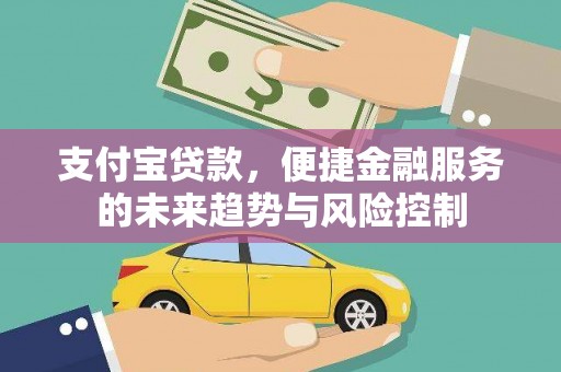 乐东支付宝贷款，便捷金融服务的未来趋势与风险控制