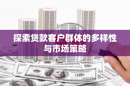 乐东探索贷款客户群体的多样性与市场策略