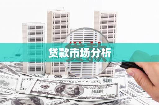 乐东贷款市场分析
