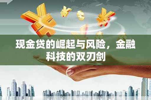 乐东现金贷的崛起与风险，金融科技的双刃剑