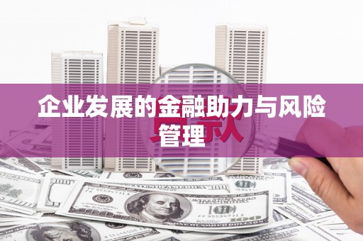 乐东企业发展的金融助力与风险管理