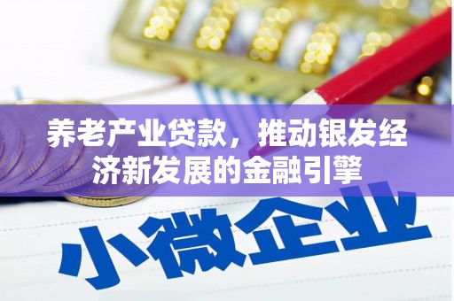乐东养老产业贷款，推动银发经济新发展的金融引擎