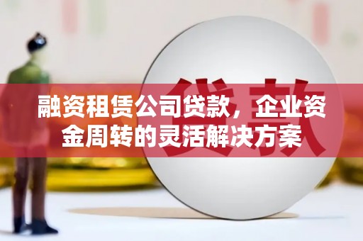 乐东融资租赁公司贷款，企业资金周转的灵活解决方案