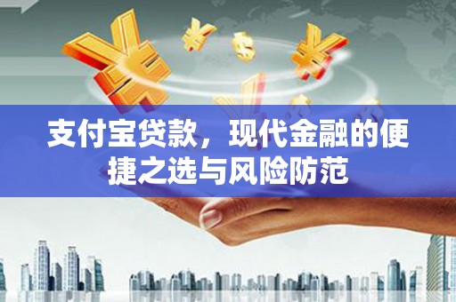 乐东支付宝贷款，现代金融的便捷之选与风险防范