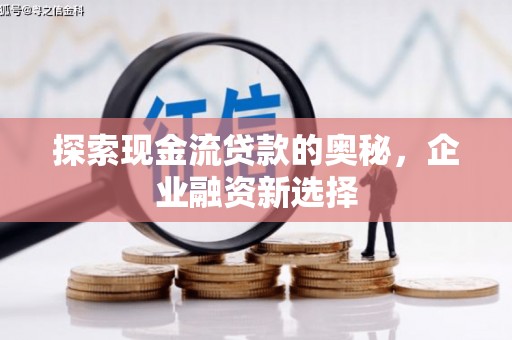 乐东探索现金流贷款的奥秘，企业融资新选择