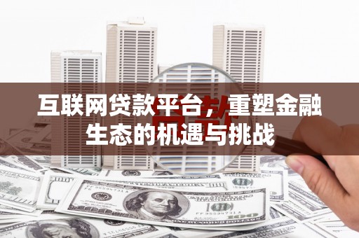 乐东互联网贷款平台，重塑金融生态的机遇与挑战