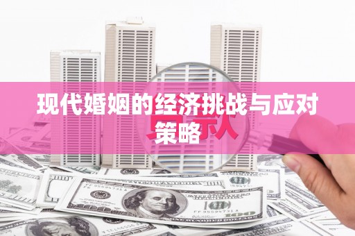 乐东现代婚姻的经济挑战与应对策略