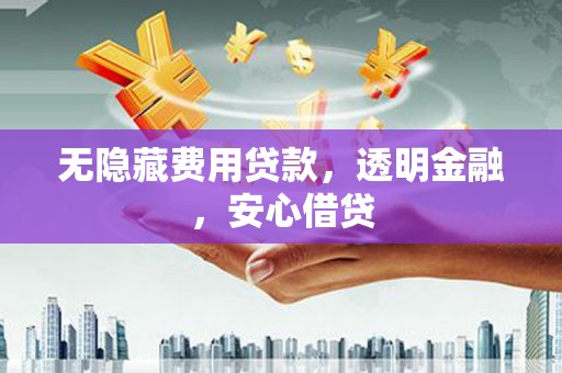 乐东无隐藏费用贷款，透明金融，安心借贷