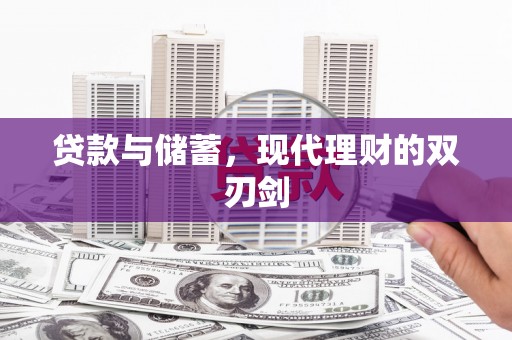 乐东贷款与储蓄，现代理财的双刃剑