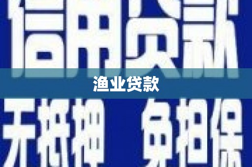 乐东渔业贷款