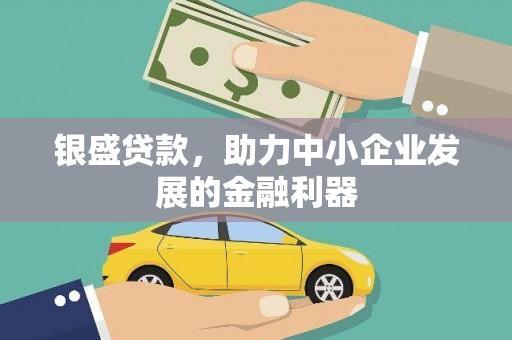 乐东银盛贷款，助力中小企业发展的金融利器