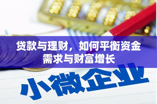 乐东贷款与理财，如何平衡资金需求与财富增长