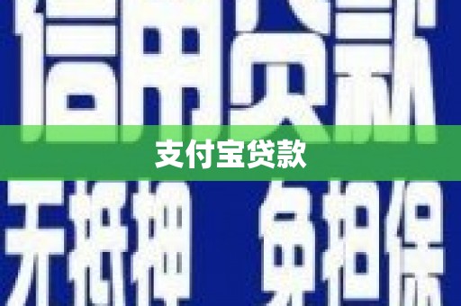 乐东支付宝贷款