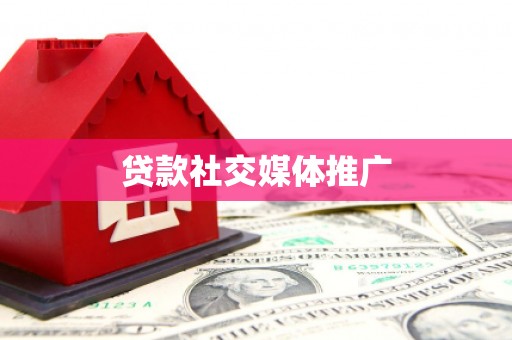 乐东贷款社交媒体推广