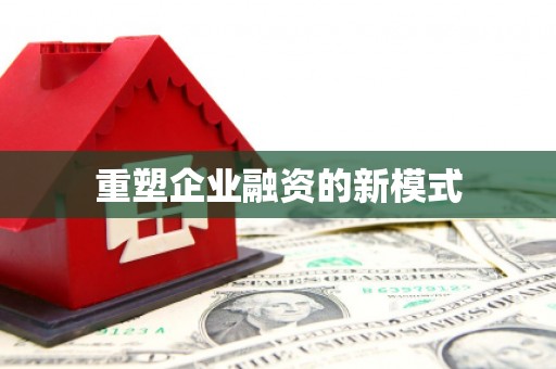 乐东重塑企业融资的新模式