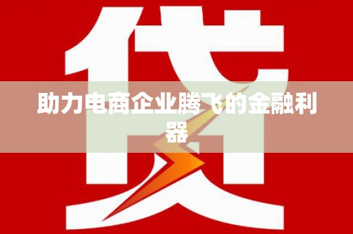 乐东助力电商企业腾飞的金融利器