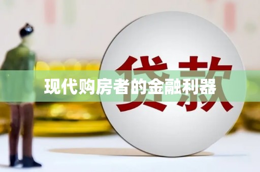 乐东现代购房者的金融利器