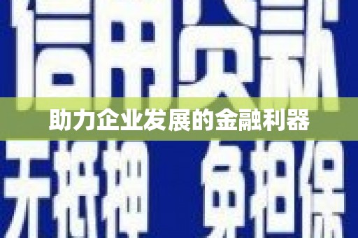 乐东助力企业发展的金融利器