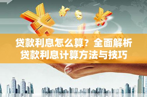 乐东贷款利息怎么算？全面解析贷款利息计算方法与技巧