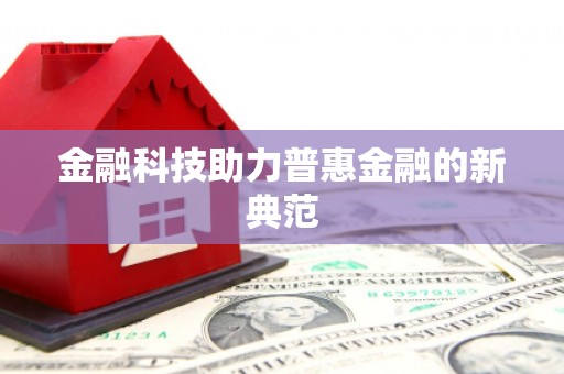 乐东金融科技助力普惠金融的新典范